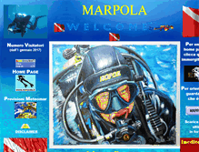 Tablet Screenshot of marpola.it